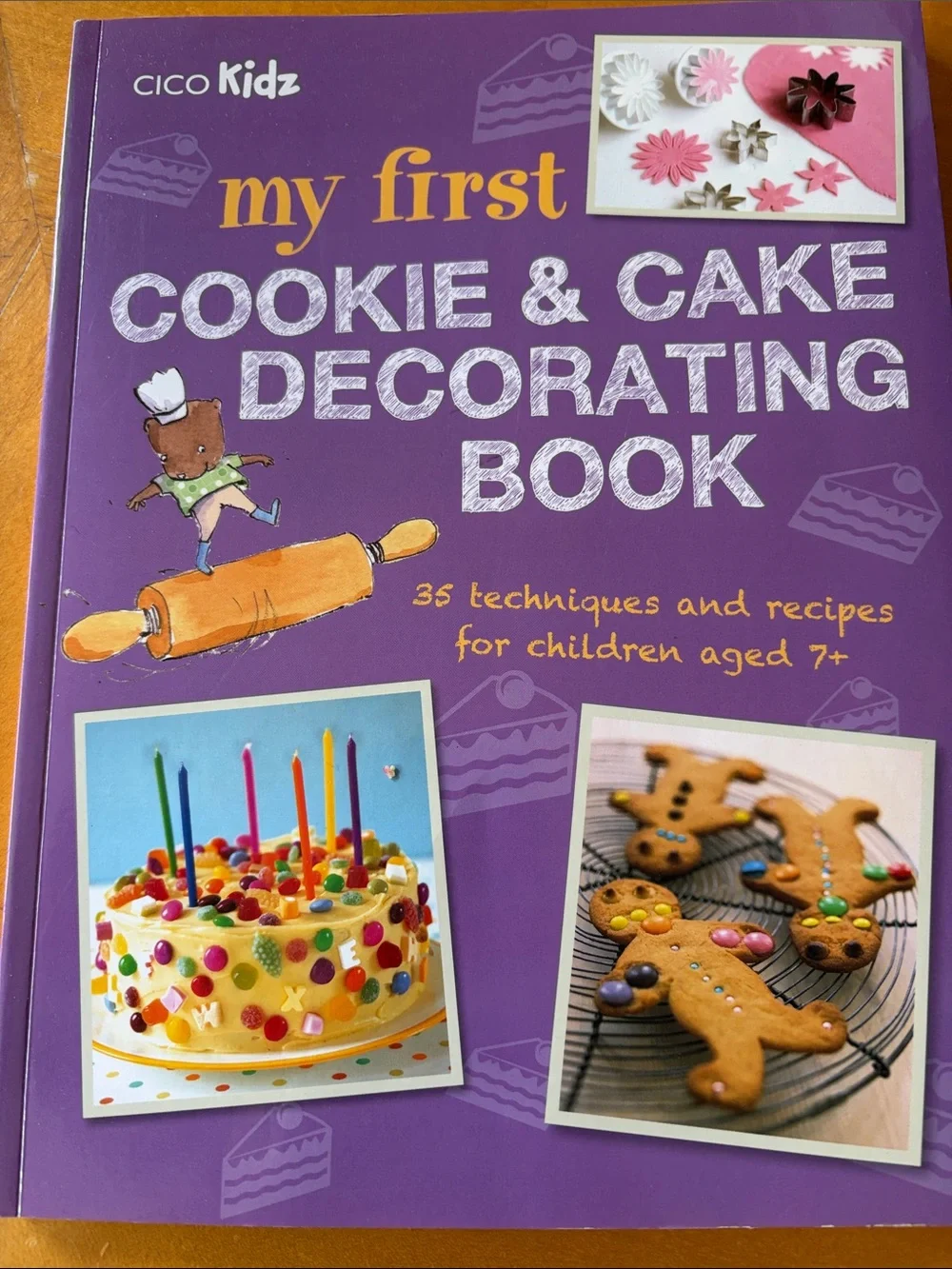 My First Cookie & Cake Decorating Book - Purple